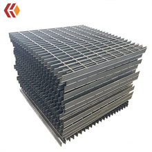 Galvanized Serrated I-Bar Steel Grating HDG I-bar grating